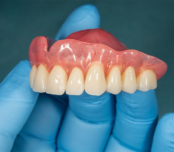 Full denture in Wilmington