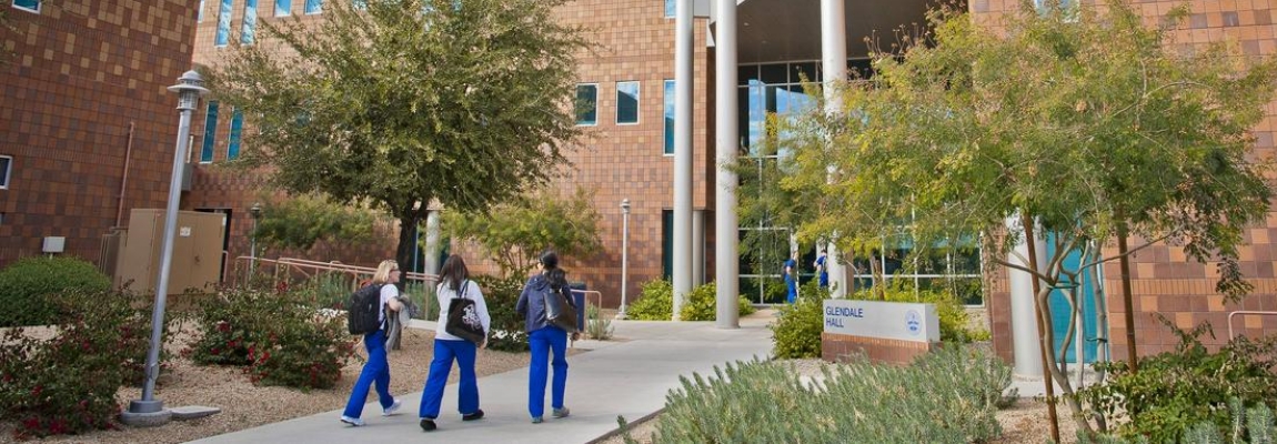 Outside view of dental school building