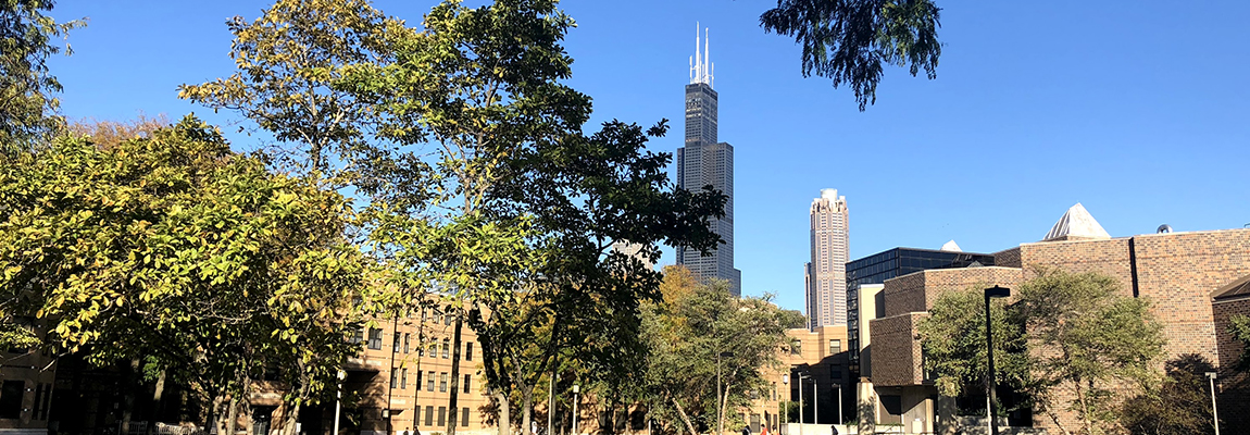 Outside view of dental school building