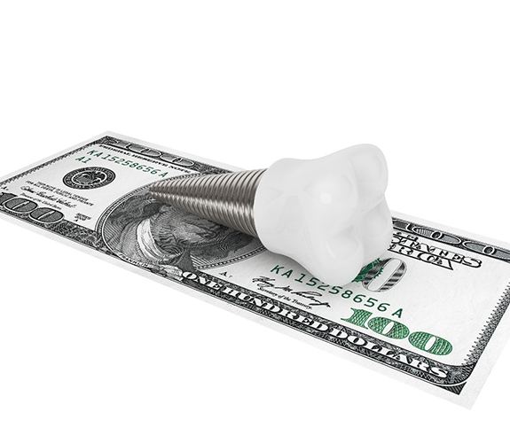 Dental implant and money in Wilmington
