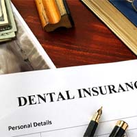 Dental insurance paperwork in Wilmington