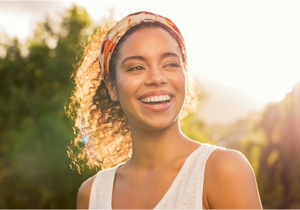 Man with attractive smile after cosmetic dentistry